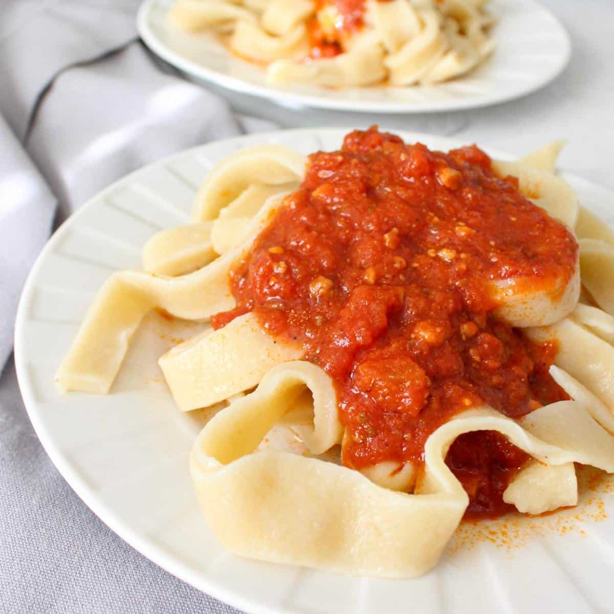 Make Fresh Vegan Pasta at Home: Just 3 Ingredients, No Machine!